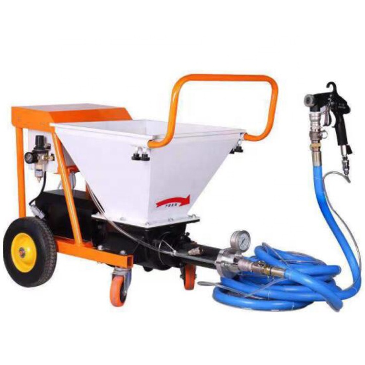 Automatic Airless Paint Wall Putty Sprayer Plastering Machine